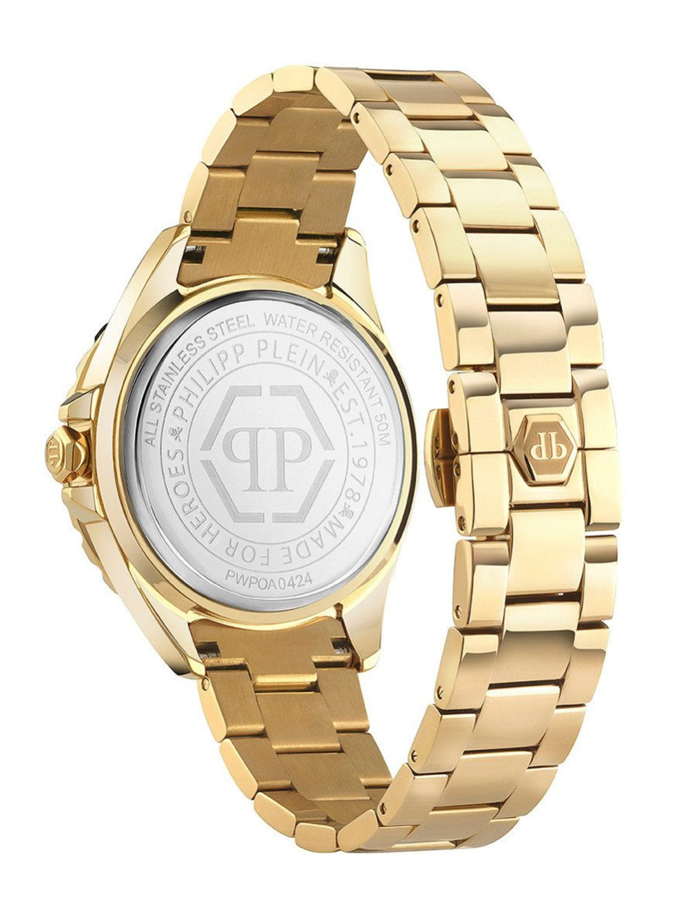 Philipp Plein PWPOA0524 moteriškas laikrodis Rock Couture 38mm 5ATM