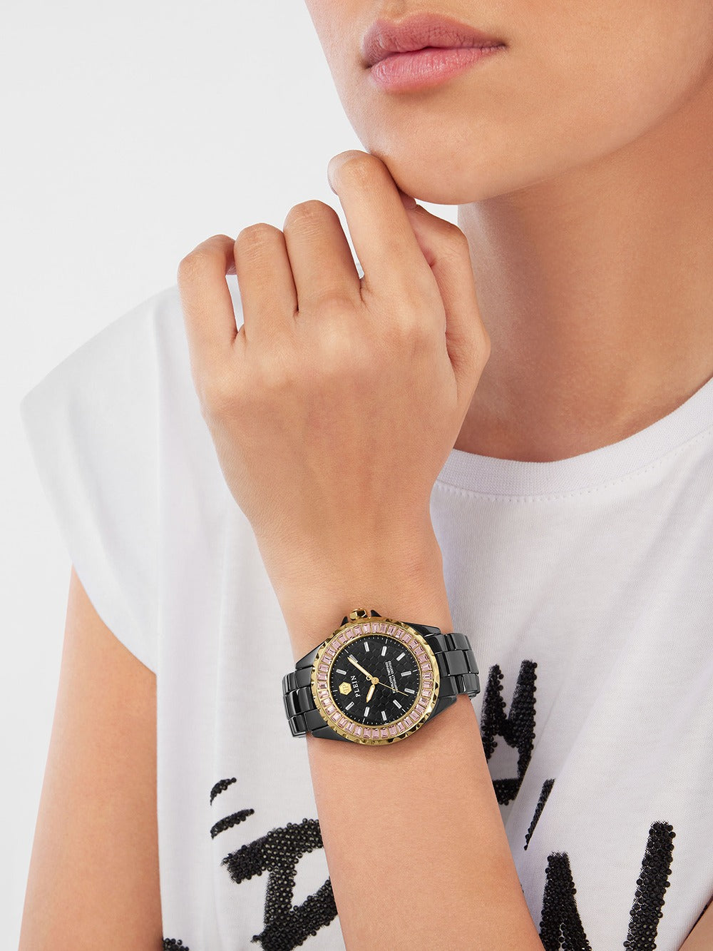 Philipp Plein PWPPA0324 moteriškas laikrodis Heaven 38mm 5ATM