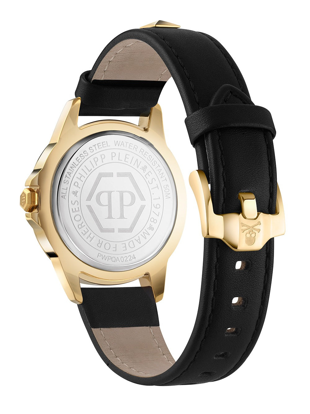 Philipp Plein PWPQA0224 moteriškas laikrodis Rock Couture 38mm 5ATM