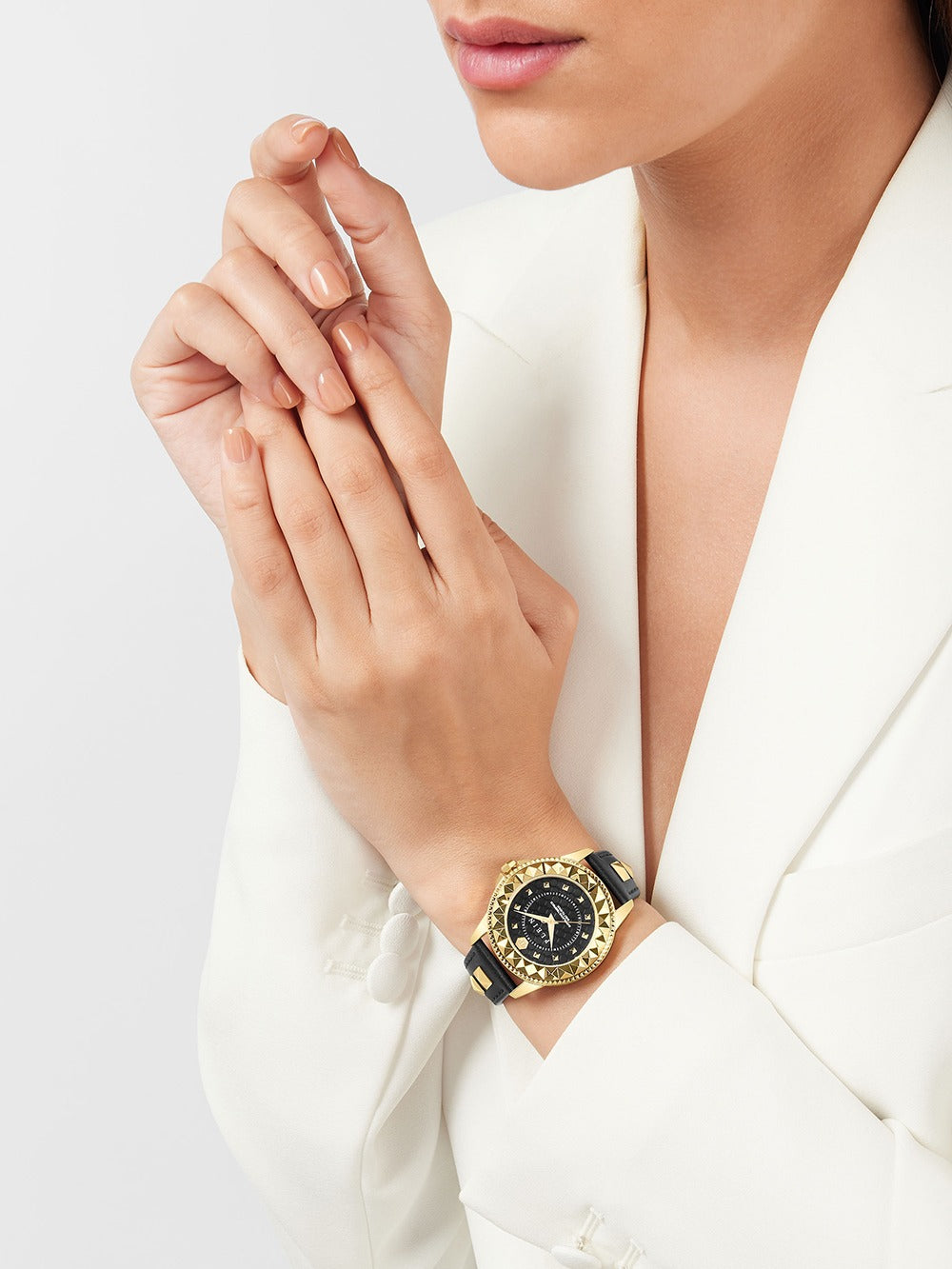 Philipp Plein PWPQA0224 moteriškas laikrodis Rock Couture 38mm 5ATM