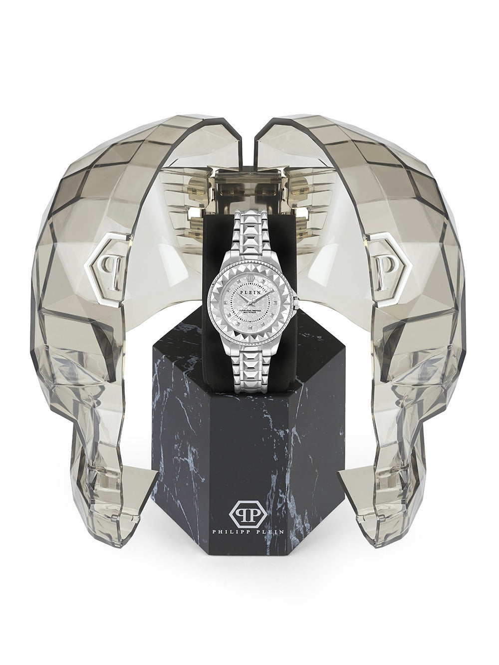 Philipp Plein PWPQA0324 moteriškas laikrodis Rock Couture 38mm 5ATM