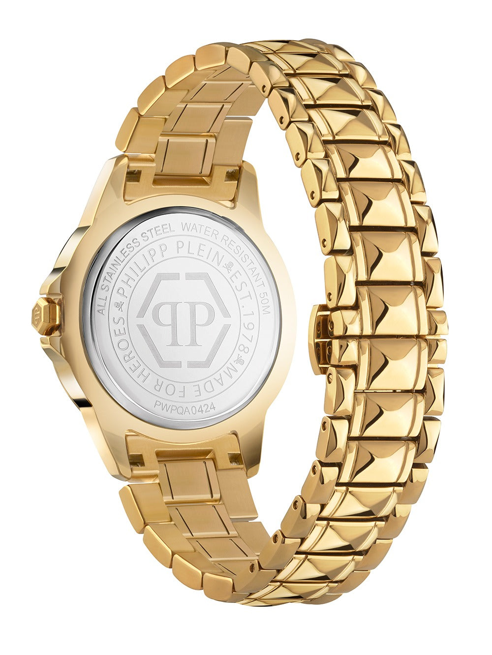 Philipp Plein PWPQA0424 moteriškas laikrodis Rock Couture 38mm 5ATM