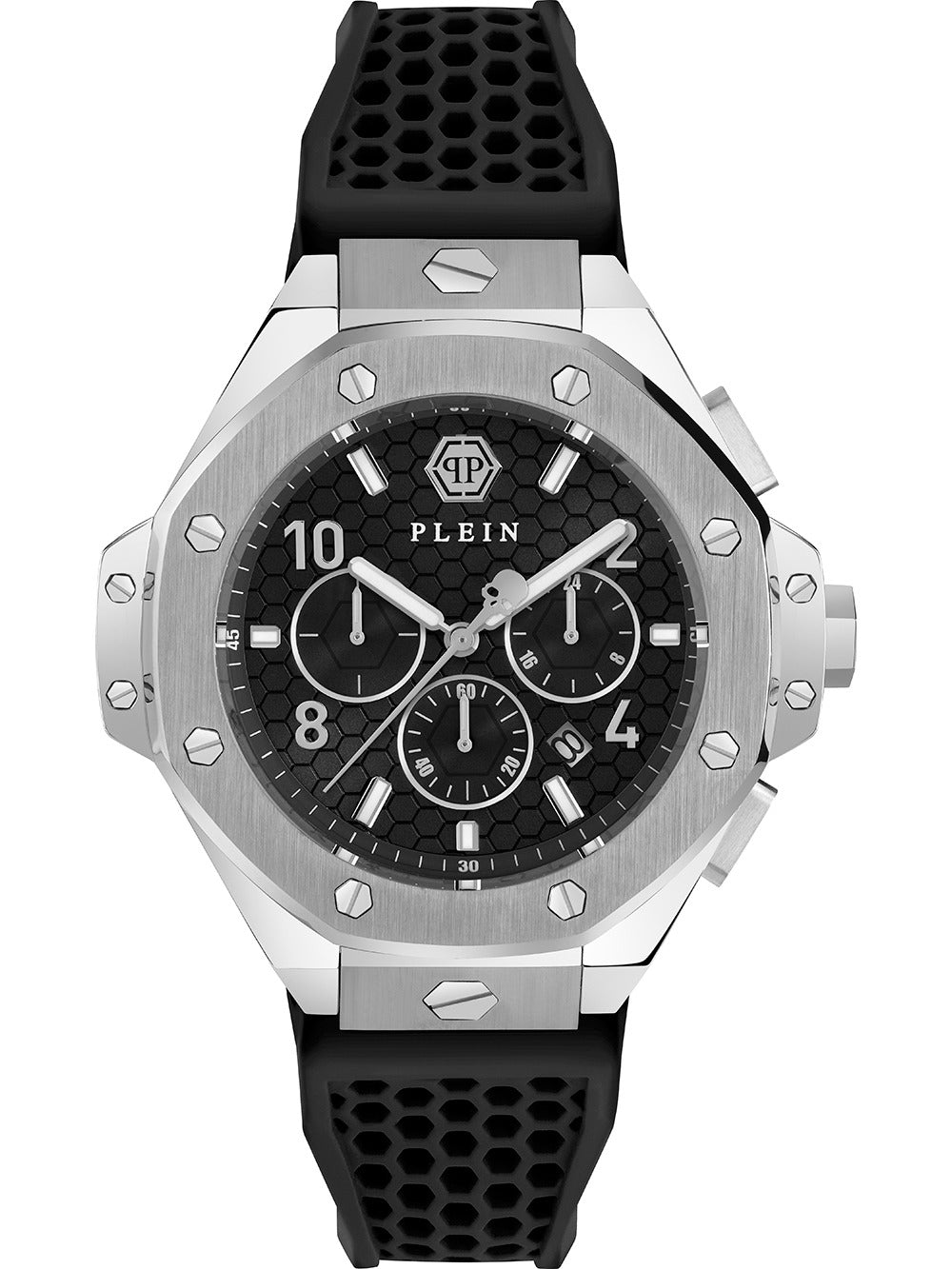 Philipp Plein PWPRA0124 vyriškas laikrodis Chrono Royal 46mm 5ATM