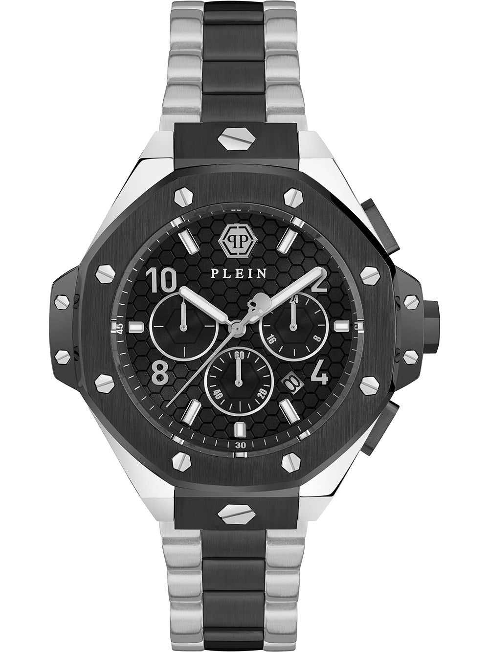 Philipp Plein PWPRA0224 vyriškas laikrodis Chrono Royal 46mm 5ATM