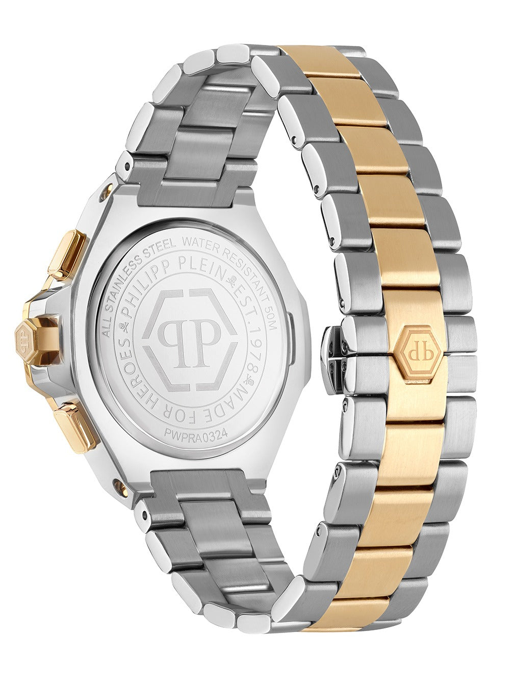 Philipp Plein PWPRA0324 vyriškas laikrodis Chrono Royal 46mm 5ATM