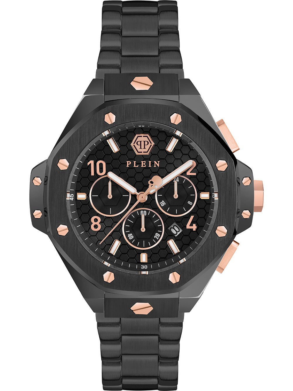 Philipp Plein PWPRA0424 vyriškas laikrodis Chrono Royal 46mm 5ATM