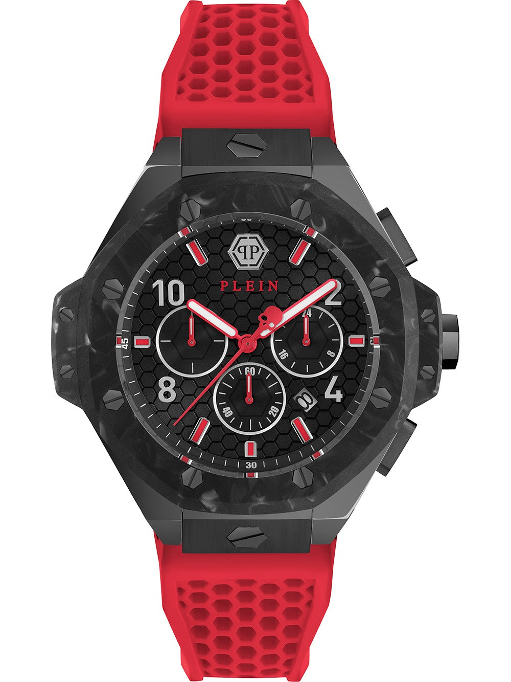 Philipp Plein PWPRA0724 vyriškas laikrodis Chrono Royal 46mm 5ATM