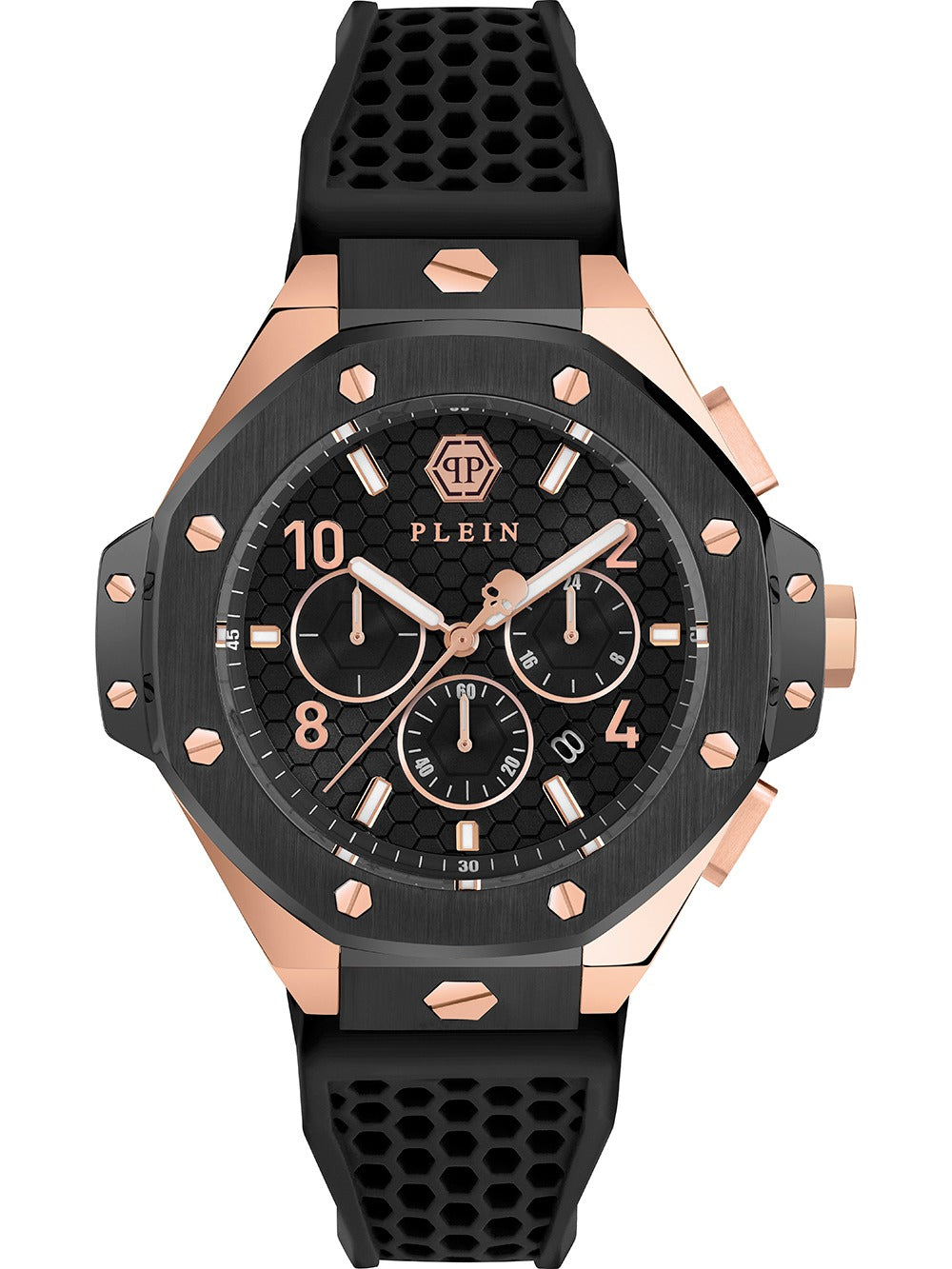 Philipp Plein PWPRA0824 vyriškas laikrodis Chrono Royal 46mm 5ATM