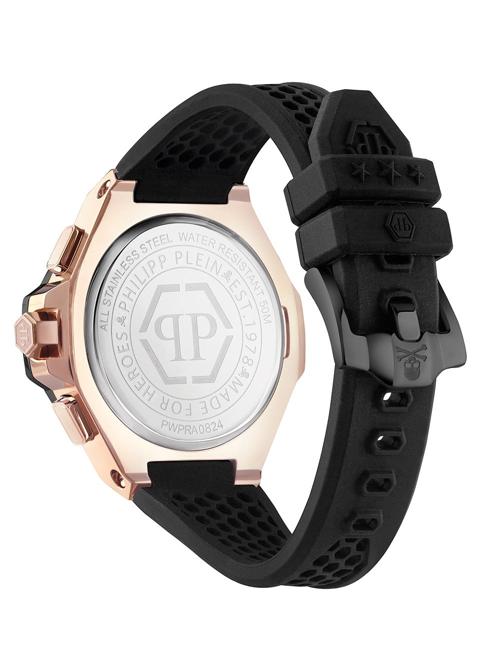 Philipp Plein PWPRA0824 vyriškas laikrodis Chrono Royal 46mm 5ATM