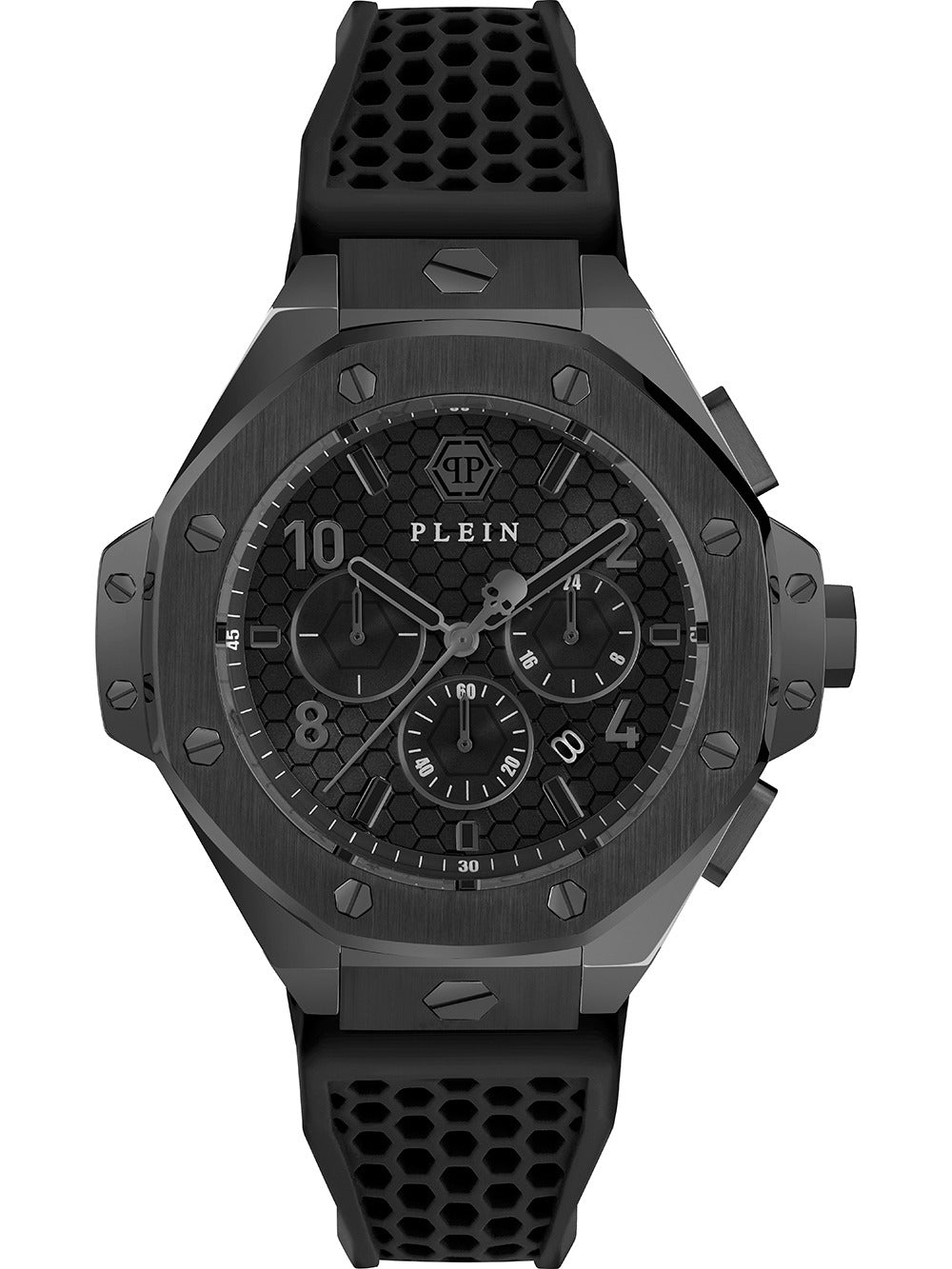 Philipp Plein PWPRA0924 vyriškas laikrodis Chrono Royal 46mm 5ATM
