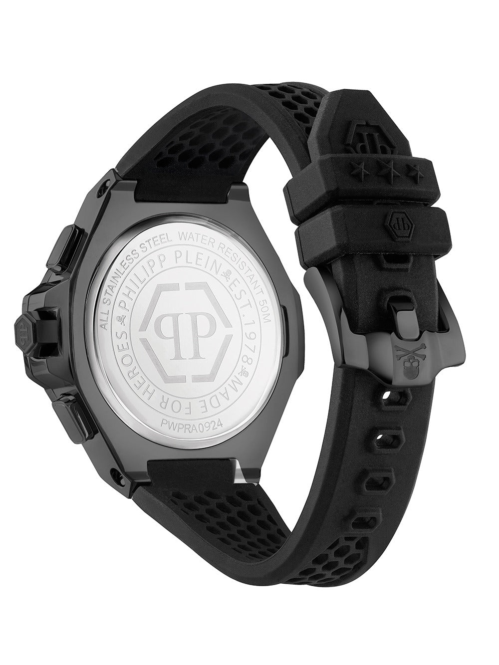 Philipp Plein PWPRA0924 vyriškas laikrodis Chrono Royal 46mm 5ATM