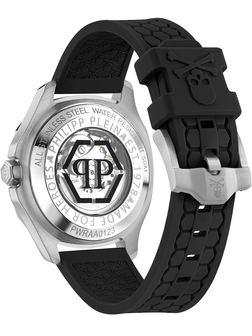 Philipp Plein PWRAA0123 High-Conic Automatic vyriškas laikrodis 42mm 5ATM