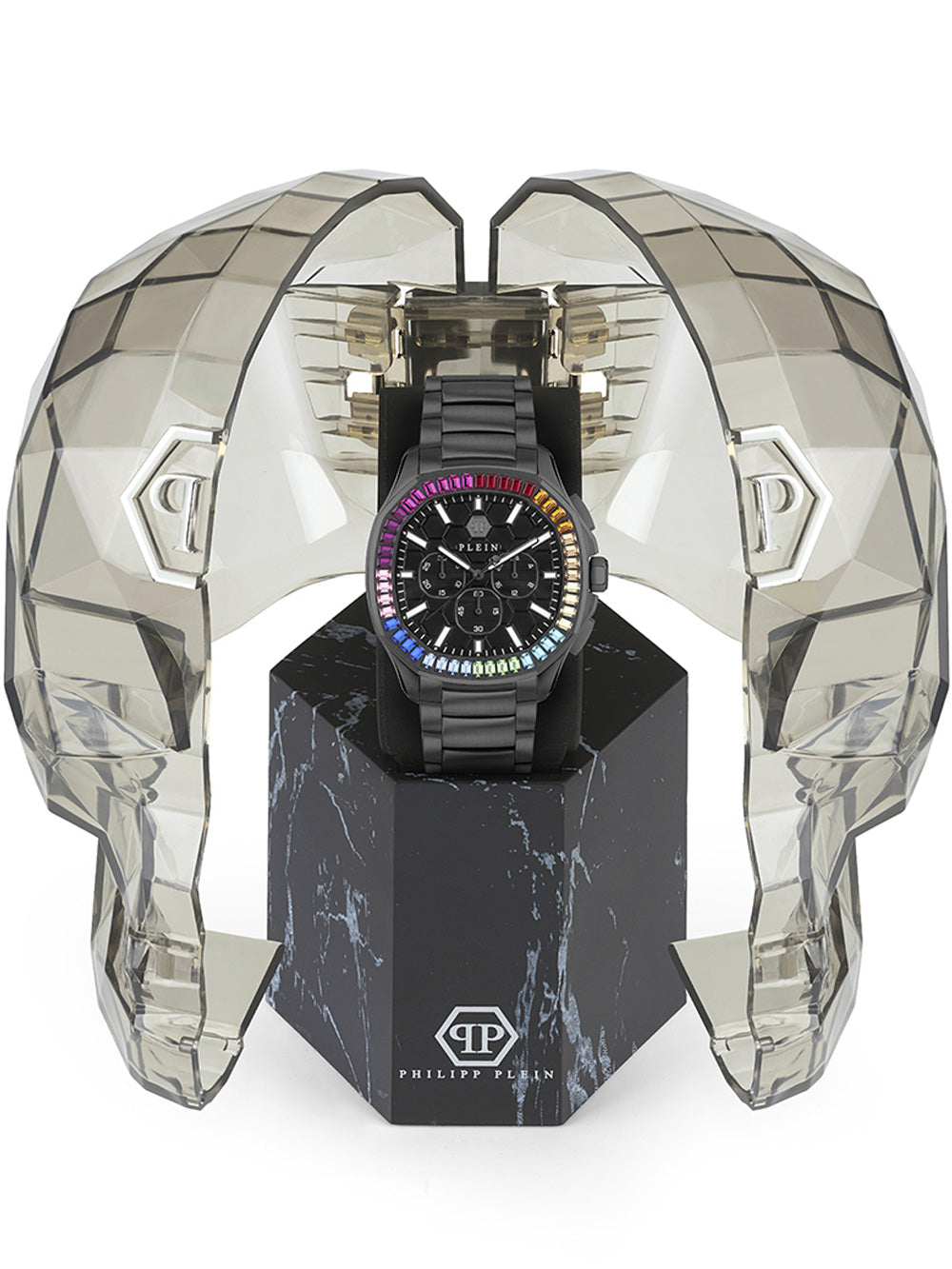 Philipp Plein PWSAA0723 High-Conic Chronograph vyriškas laikrodis 44mm 5ATM