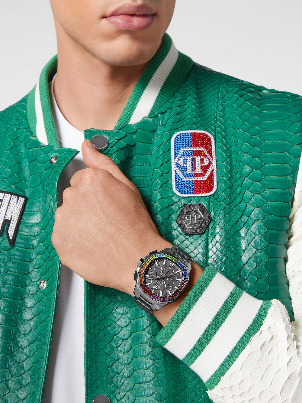 Philipp Plein PWSAA0723 High-Conic Chronograph vyriškas laikrodis 44mm 5ATM