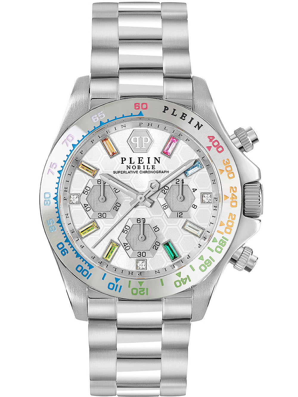 Philipp Plein PWSBA0123 Street Couture Chronograph moteriškas laikrodis 38mm 5ATM