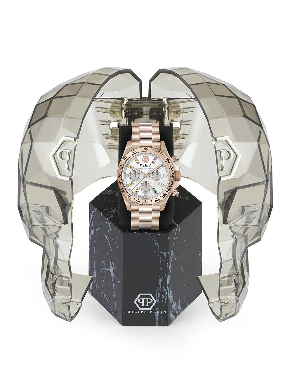 Philipp Plein PWSBA0323 moteriškas laikrodis Street Couture 38mm 5ATM