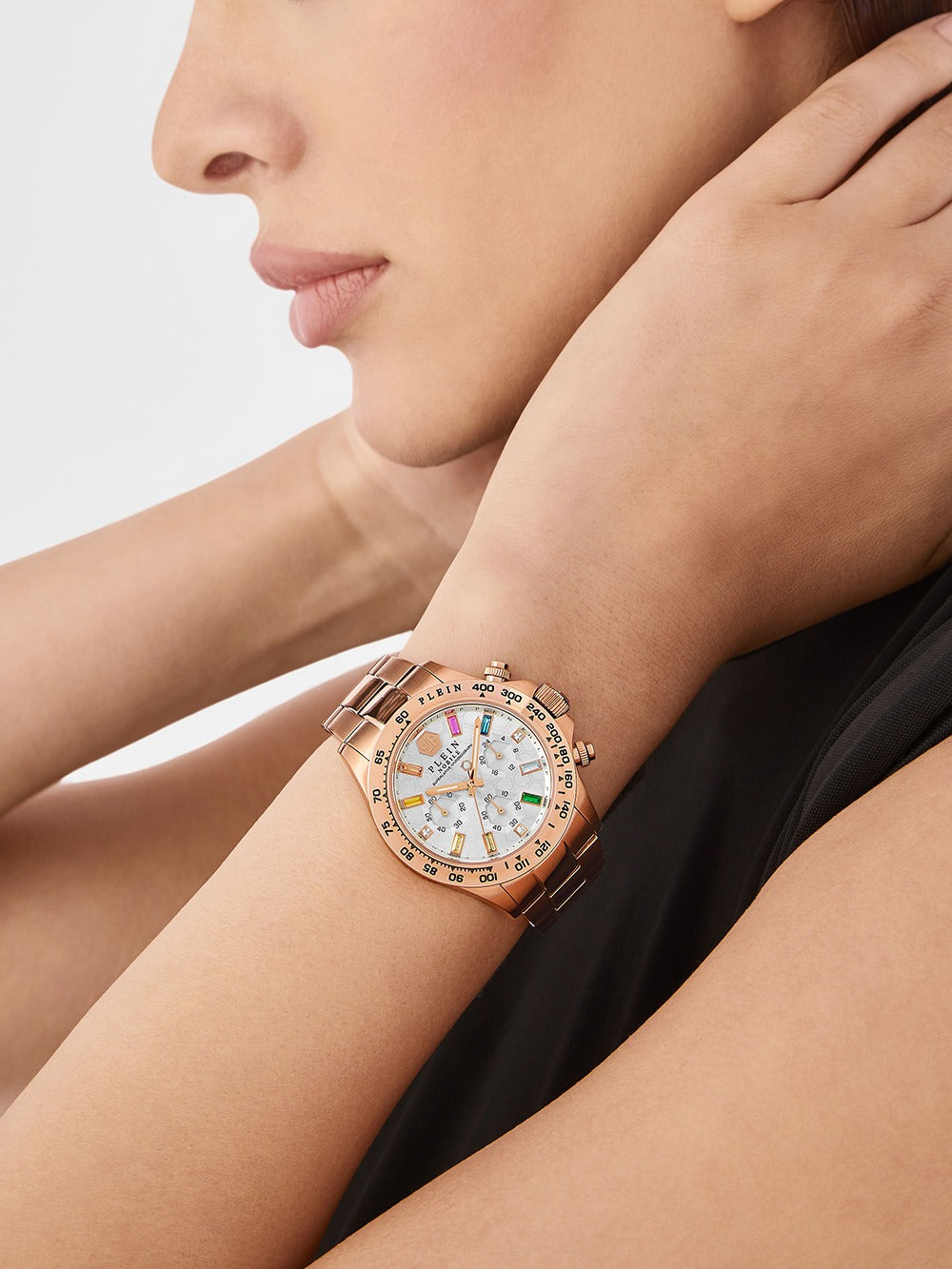 Philipp Plein PWSBA0323 moteriškas laikrodis Street Couture 38mm 5ATM