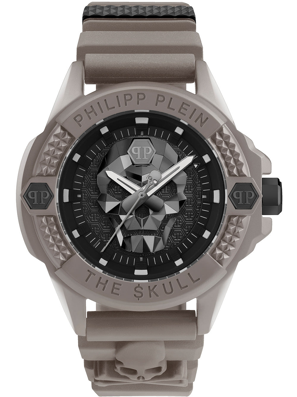 Philipp Plein PWUBA0323 The $kull Ecoceramic vyriškas laikrodis 44mm 5ATM
