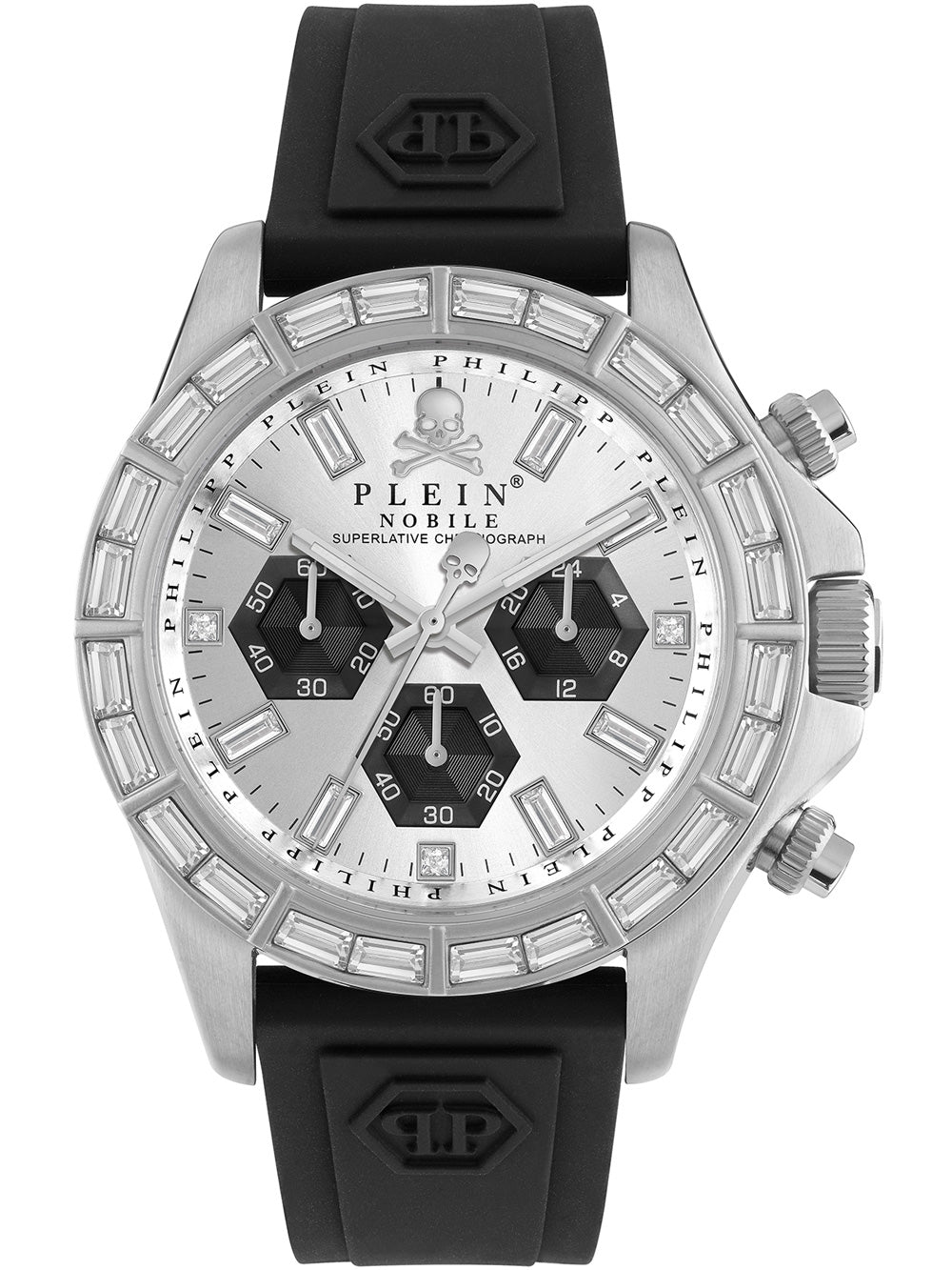 Philipp Plein PWVAA0123 Street Couture Chronograph vyriškas laikrodis 43mm 5ATM