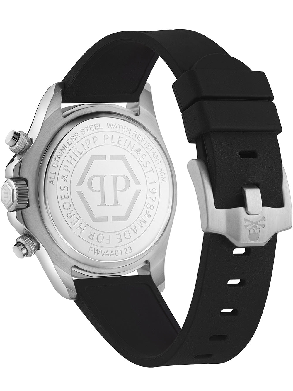 Philipp Plein PWVAA0123 Street Couture Chronograph vyriškas laikrodis 43mm 5ATM