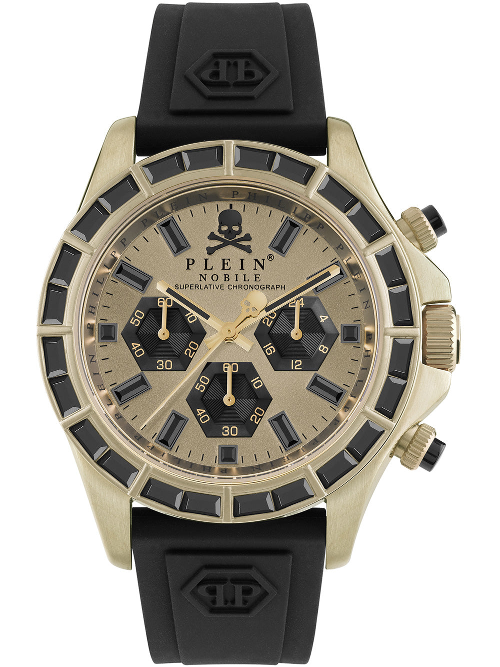 Philipp Plein PWVAA0223 Street Couture Chronograph vyriškas laikrodis 43mm 5ATM