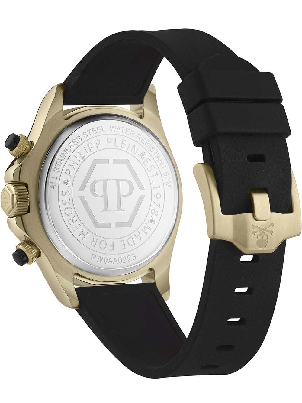 Philipp Plein PWVAA0223 Street Couture Chronograph vyriškas laikrodis 43mm 5ATM