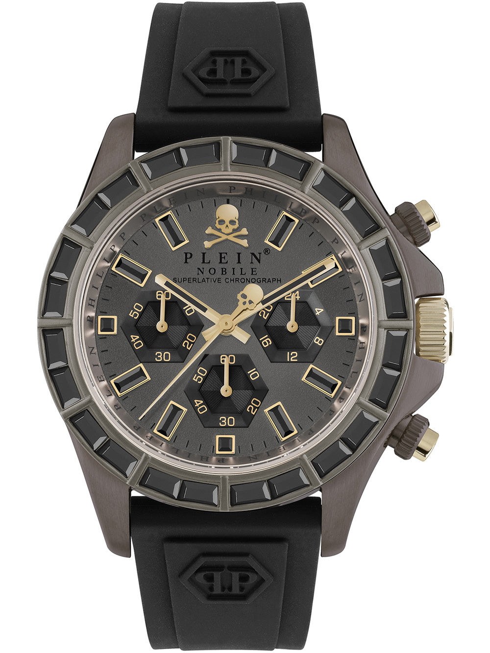 Philipp Plein PWVAA0323 Street Couture Chronograph vyriškas laikrodis 43mm 5ATM