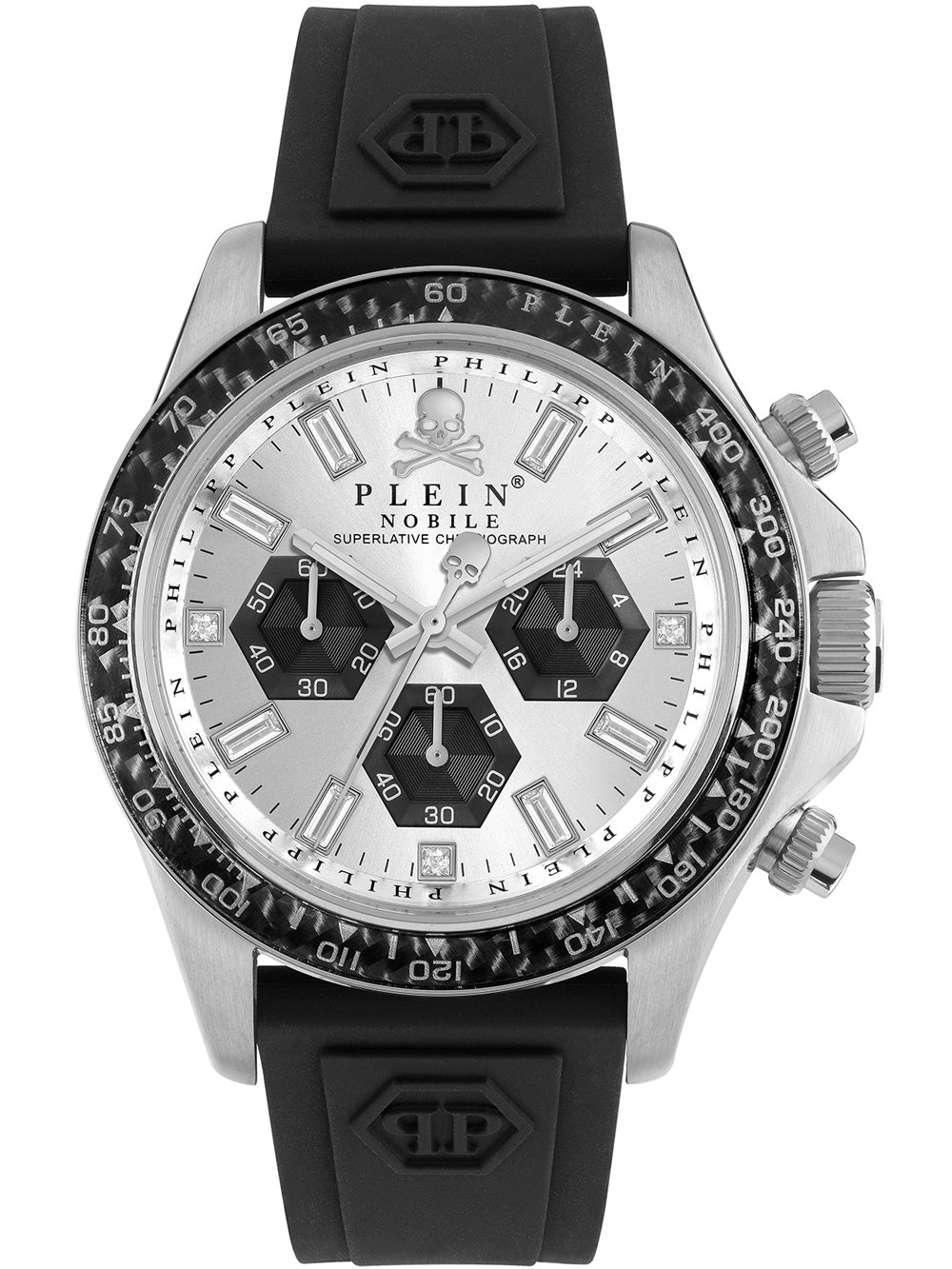Philipp Plein PWVAA0523 Street Couture Chronograph vyriškas laikrodis 43mm 5ATM