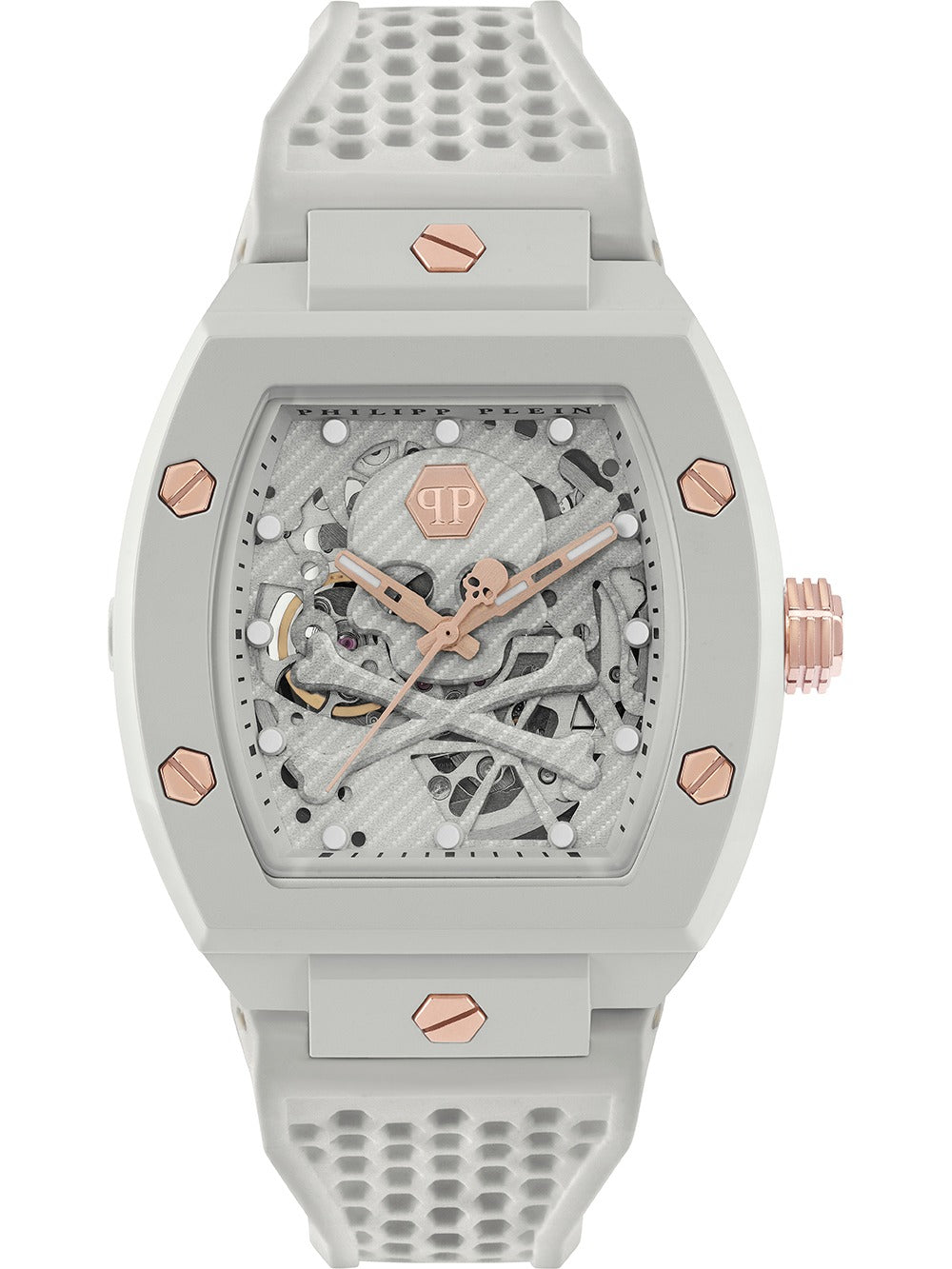 Philipp Plein PWVBA0123 vyriškas laikrodis The Skeleton Automatic 44mm 5ATM