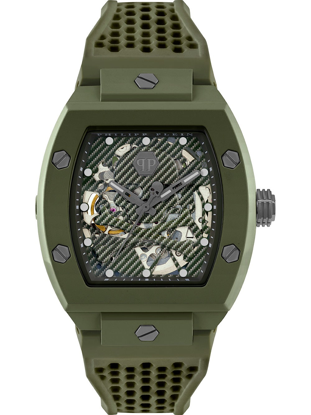Philipp Plein PWVBA0223 vyriškas laikrodis The Skeleton Automatic 44mm 5ATM