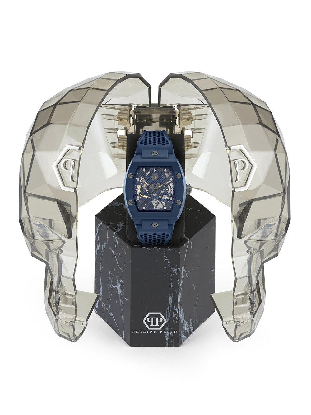 Philipp Plein PWVBA0323 vyriškas laikrodis The Skeleton Automatic 44mm 5ATM