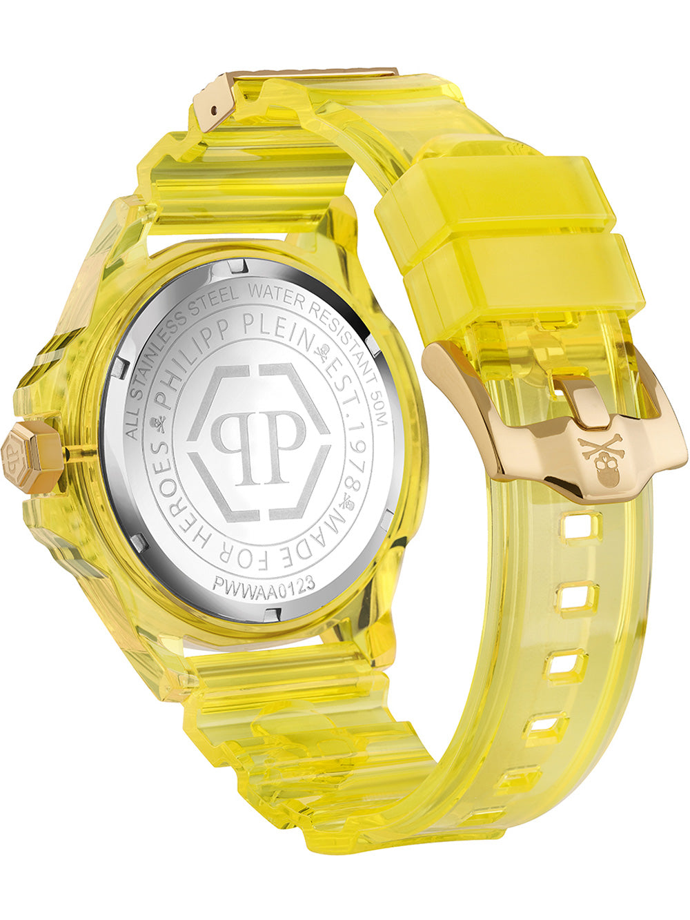 Philipp Plein PWWAA0123 The Skull 44mm vyriškas laikrodis 44mm 5ATM