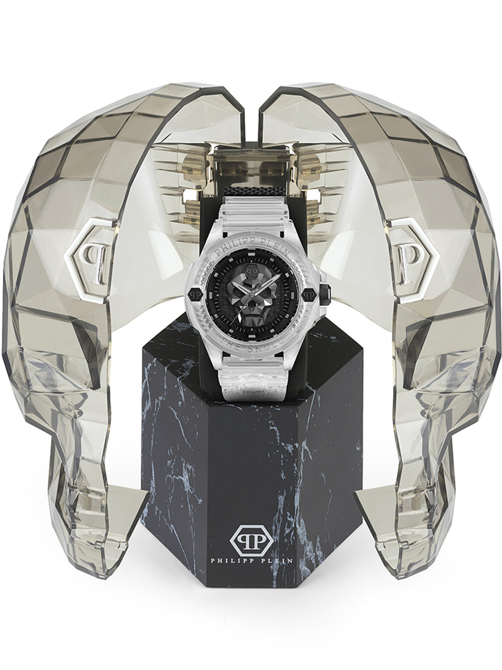 Philipp Plein PWWAA0423 The Skull 44mm vyriškas laikrodis 44mm 5ATM