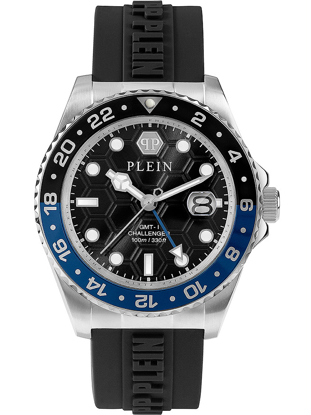 Philipp Plein PWYBA0123 Hyper $port GMT vyriškas laikrodis 44mm 10ATM