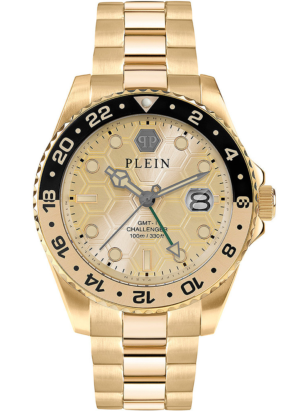 Philipp Plein PWYBA0423 Hyper $port GMT vyriškas laikrodis 44mm 10ATM