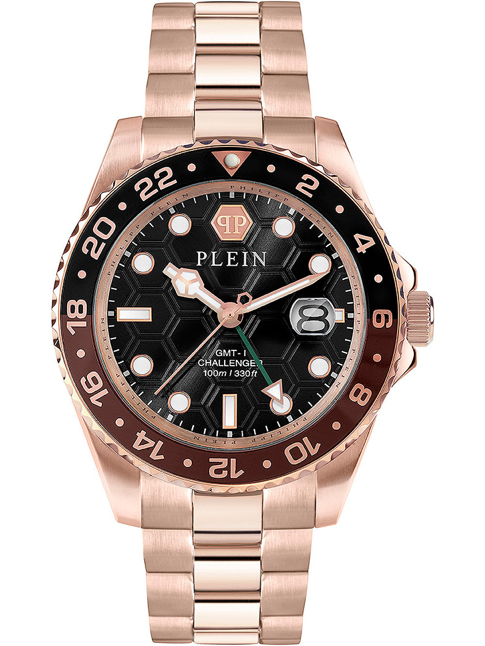 Philipp Plein PWYBA0723 Hyper $port GMT vyriškas laikrodis 44mm 10ATM