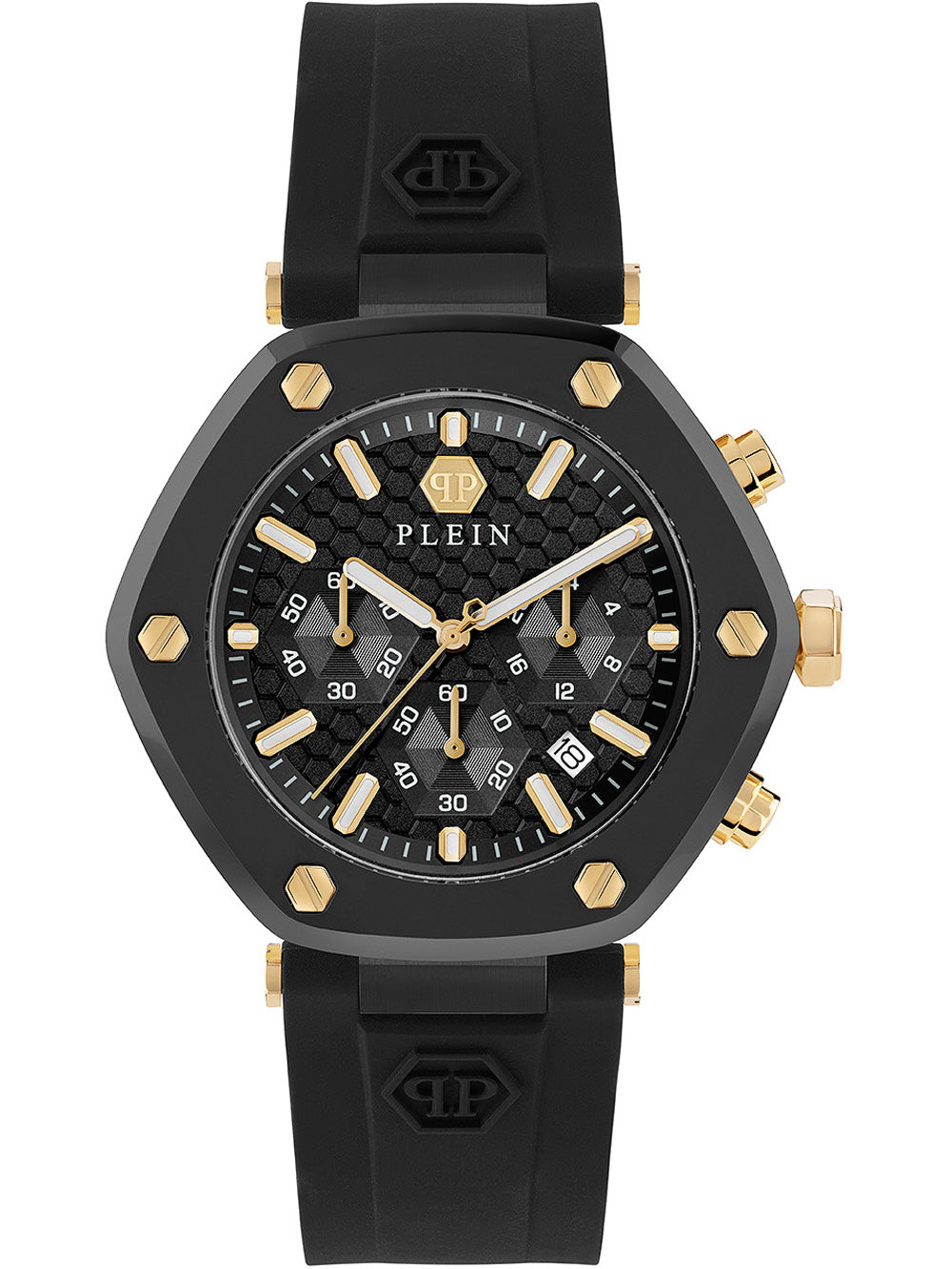 Philipp Plein PWZBA0223 The Hexagon Chronograph Unisex laikrodis