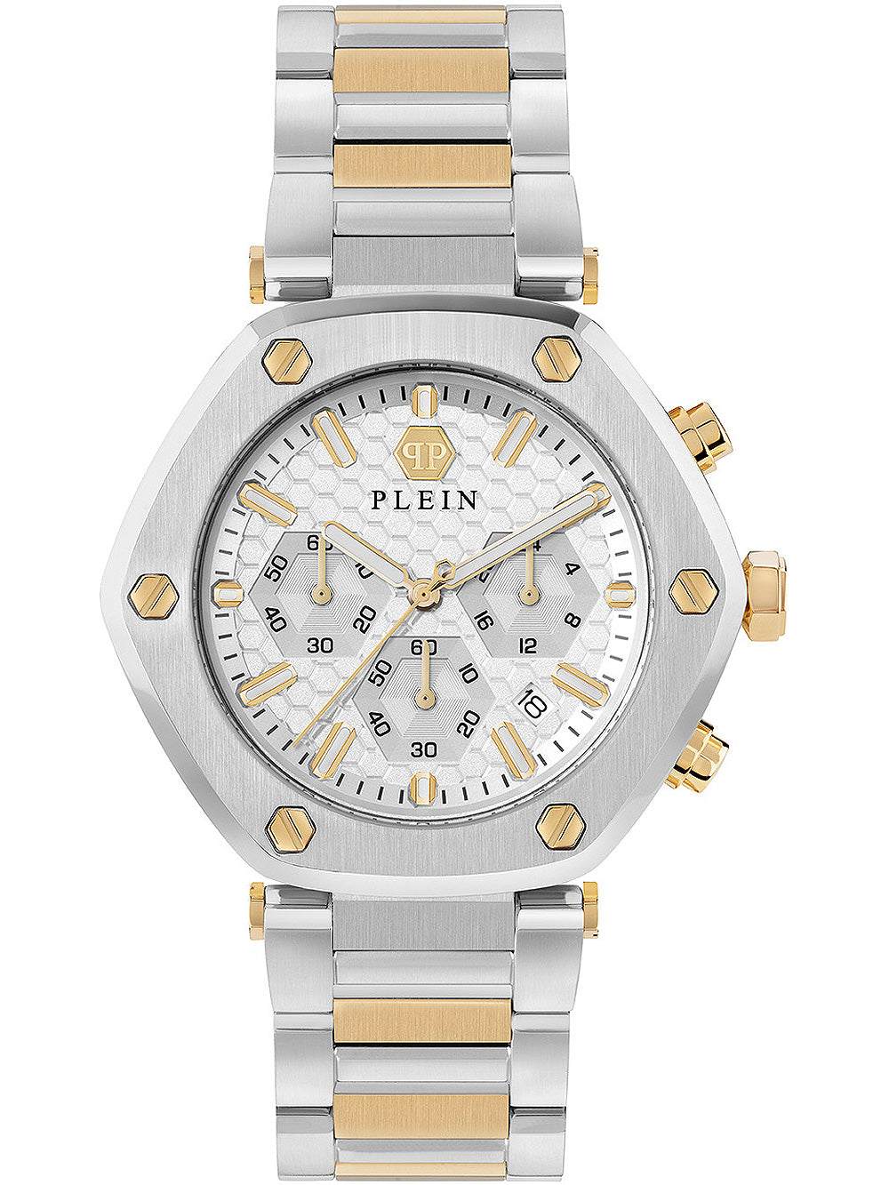 Philipp Plein PWZBA0423 The Hexagon Chronograph Unisex laikrodis 42mm 5ATM