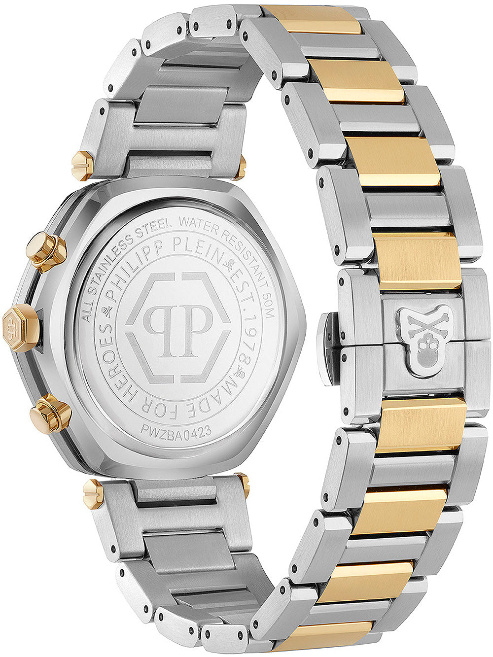 Philipp Plein PWZBA0423 The Hexagon Chronograph Unisex laikrodis 42mm 5ATM