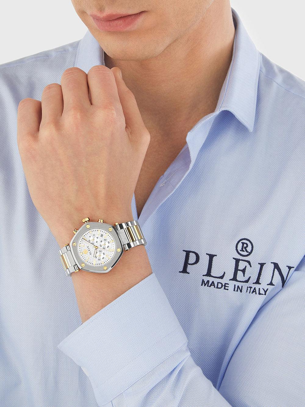 Philipp Plein PWZBA0423 The Hexagon Chronograph Unisex laikrodis 42mm 5ATM