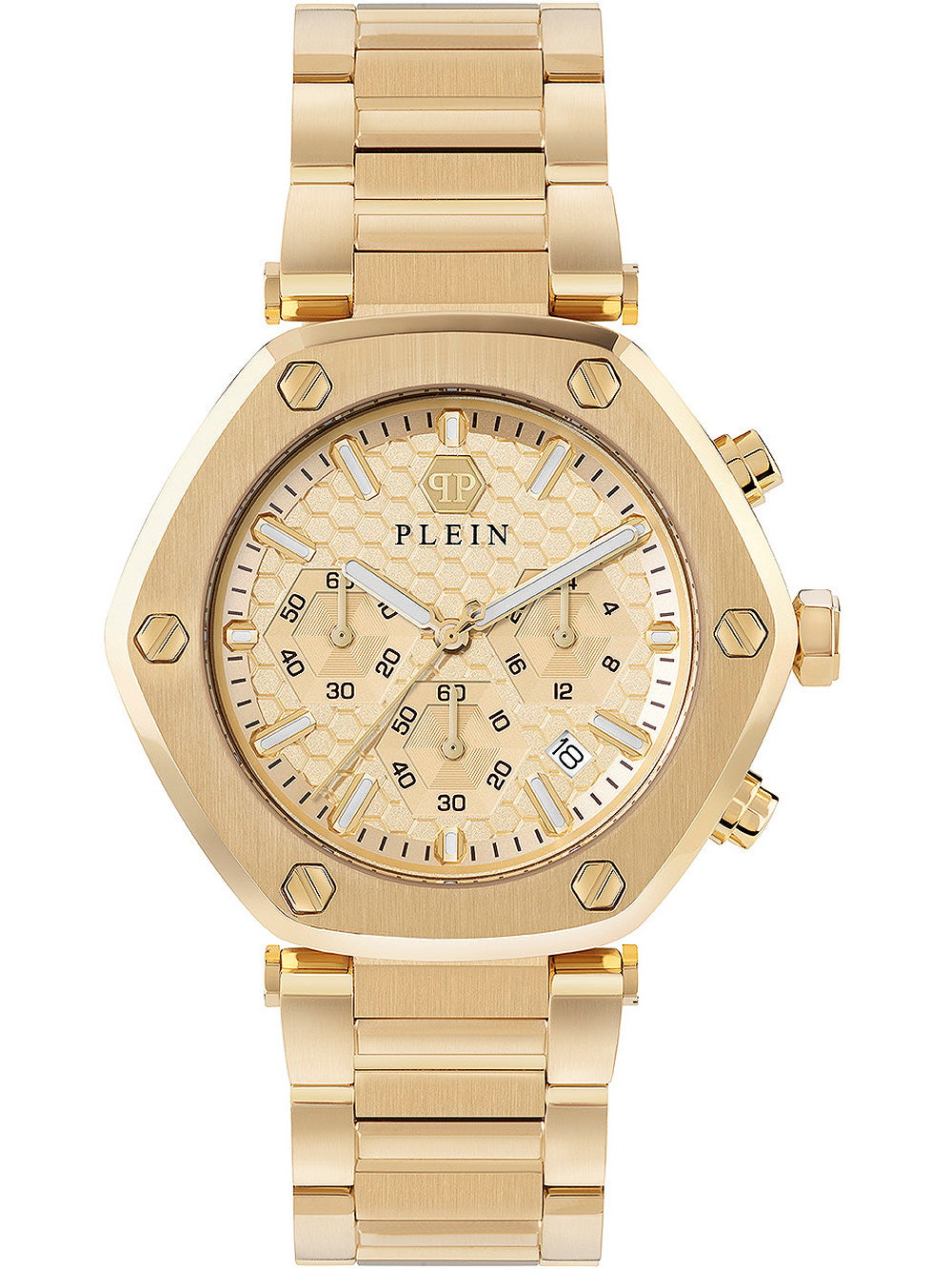 Philipp Plein PWZBA0523 The Hexagon Chronograph Unisex laikrodis 42mm 5ATM