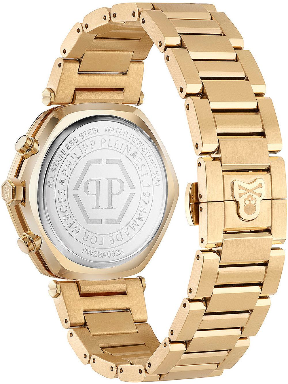 Philipp Plein PWZBA0523 The Hexagon Chronograph Unisex laikrodis 42mm 5ATM