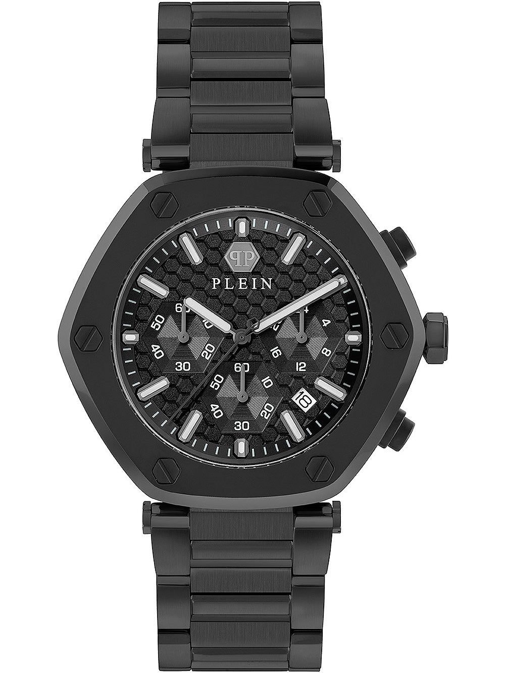 Philipp Plein PWZBA0623 The Hexagon Chronograph Unisex laikrodis 42mm 5ATM