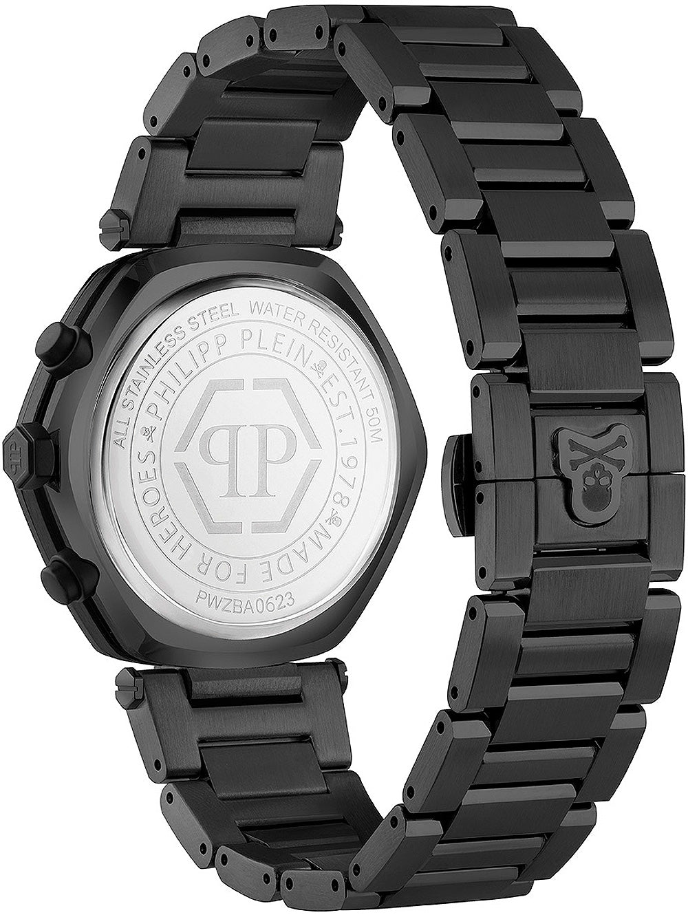 Philipp Plein PWZBA0623 The Hexagon Chronograph Unisex laikrodis 42mm 5ATM