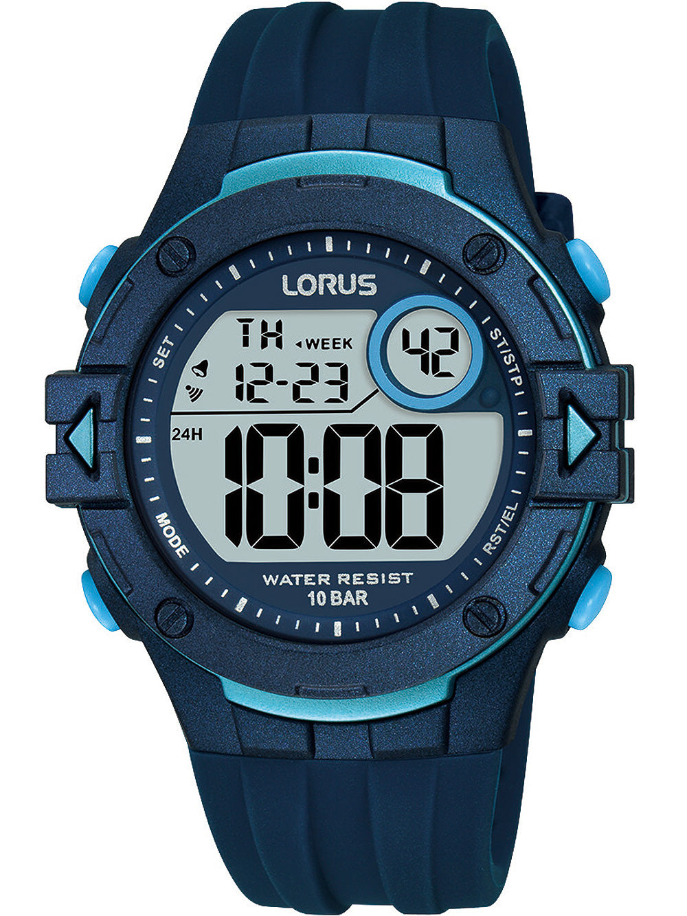 Lorus R2325PX9 Digital vyriškas laikrodis 40mm 10ATM