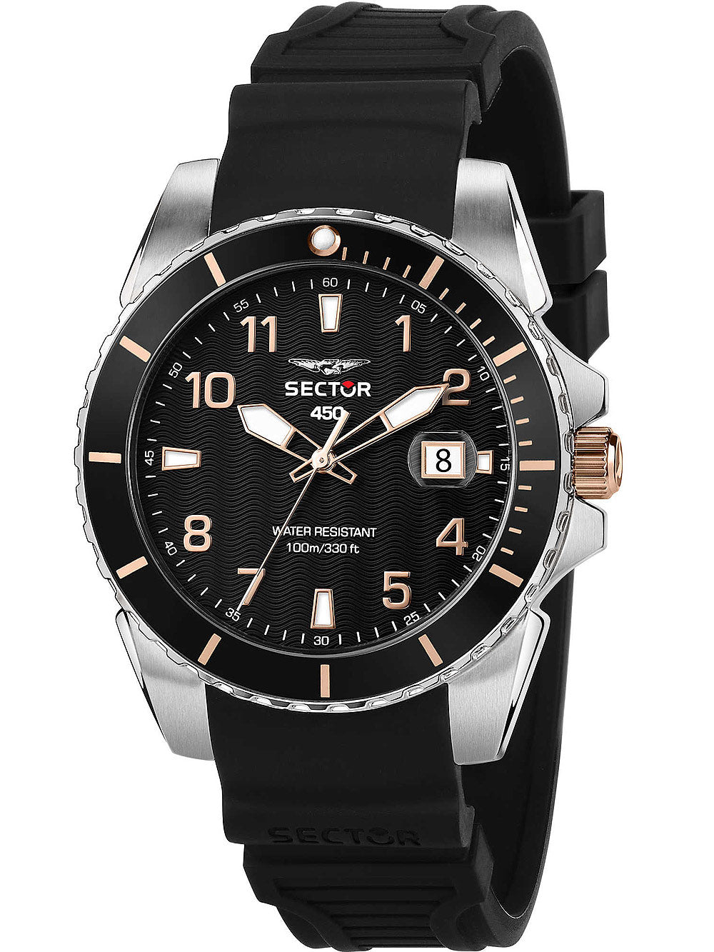 Sector R3251276006 series 450 vyriškas laikrodis 41mm 10ATM
