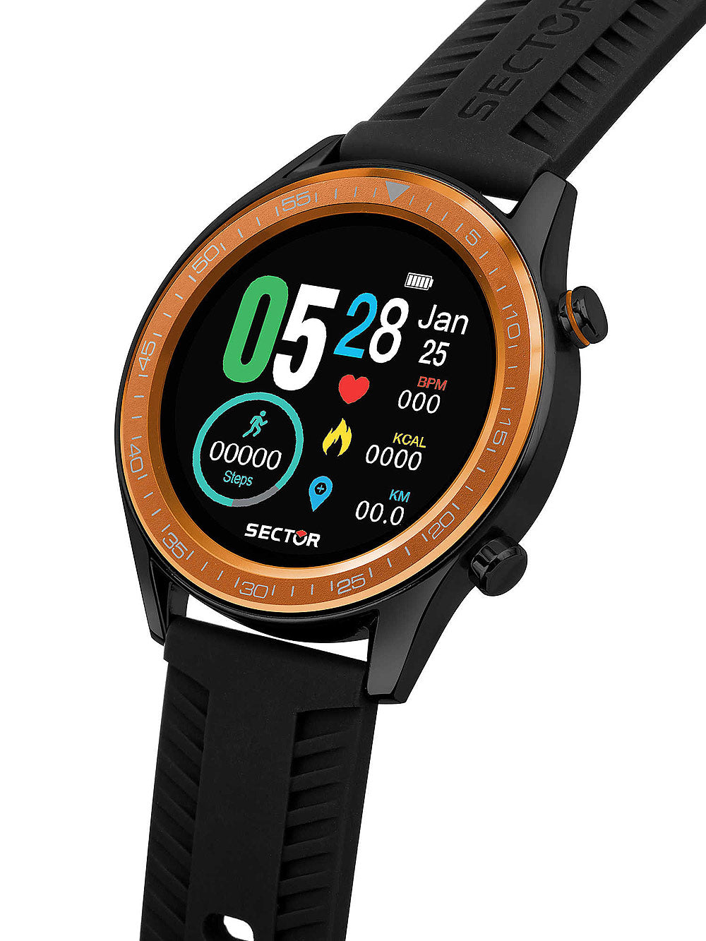 Sector R3251545003 S-02 Smart vyriškas laikrodis 46mm