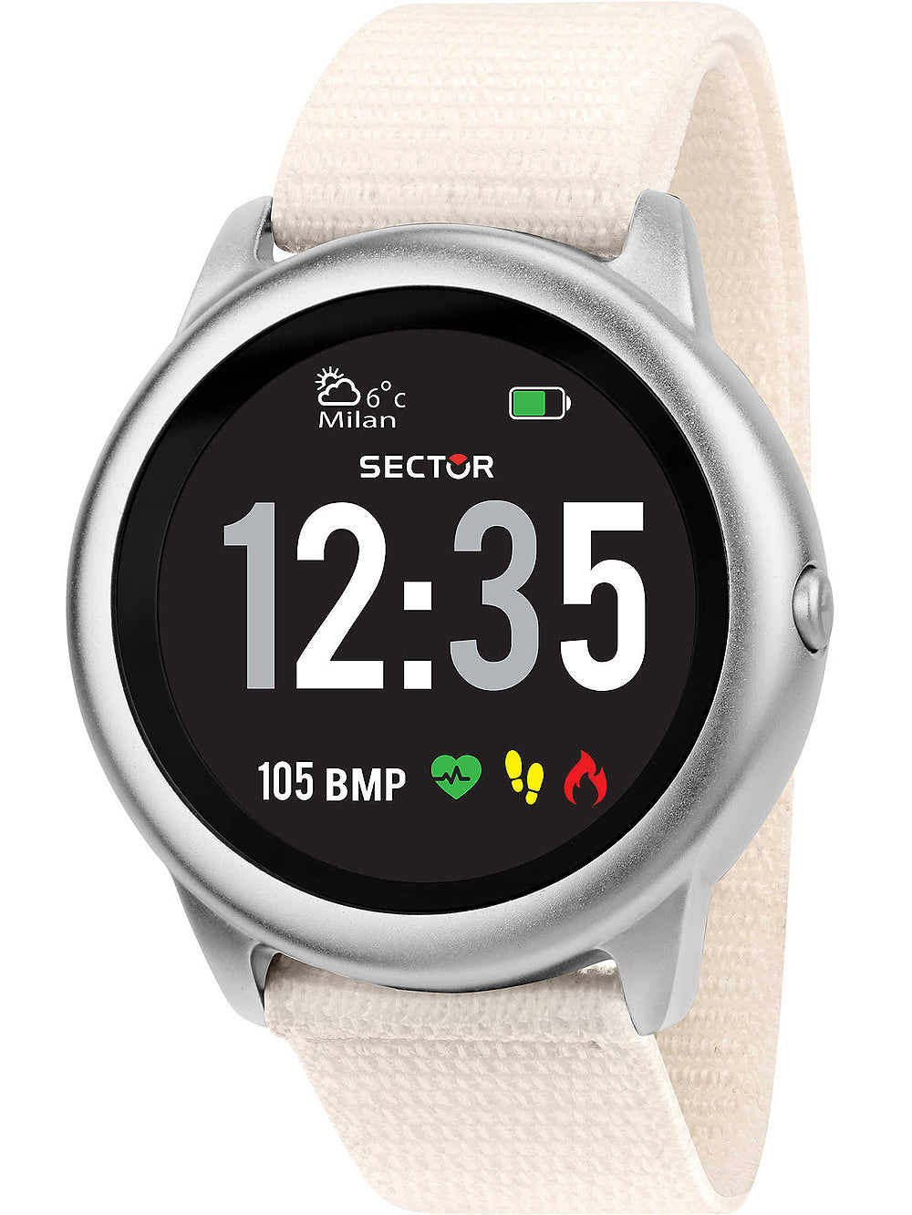 Sector R3251545502 S-01 Smart Unisex laikrodis 46mm