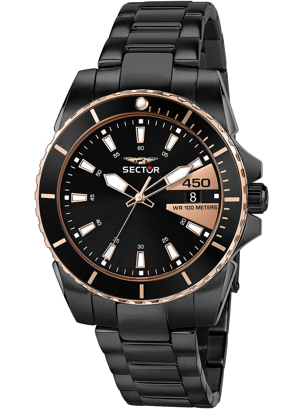 Sector R3253276006 series 450 vyriškas laikrodis 41mm 10ATM