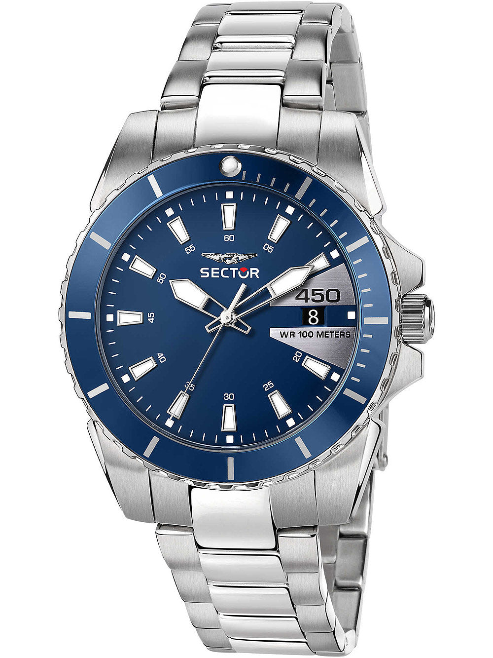 Sector R3253276008 series 450 vyriškas laikrodis 41mm 10ATM